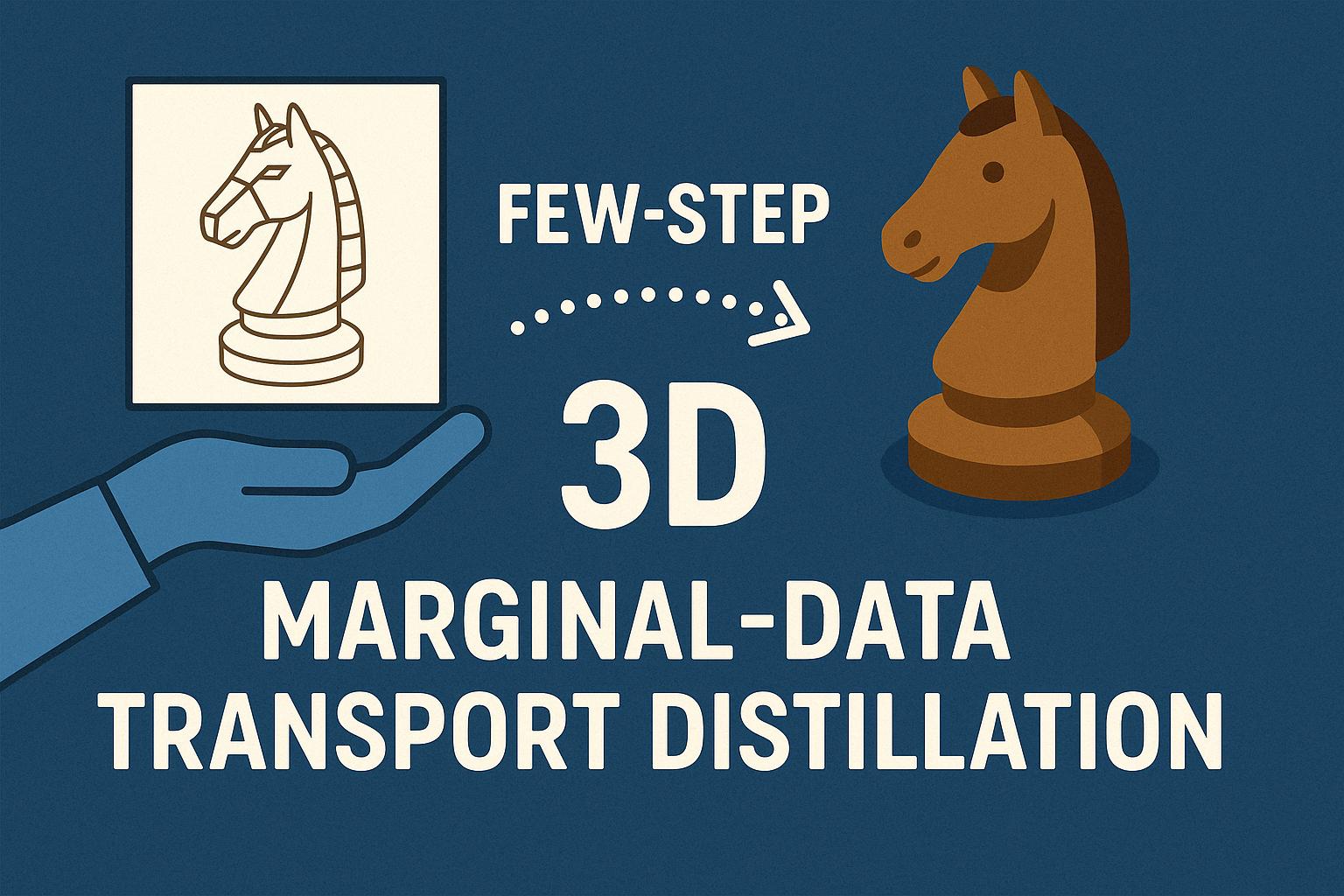 Few-step Flow for 3D Generation via Marginal-Data Transport ...